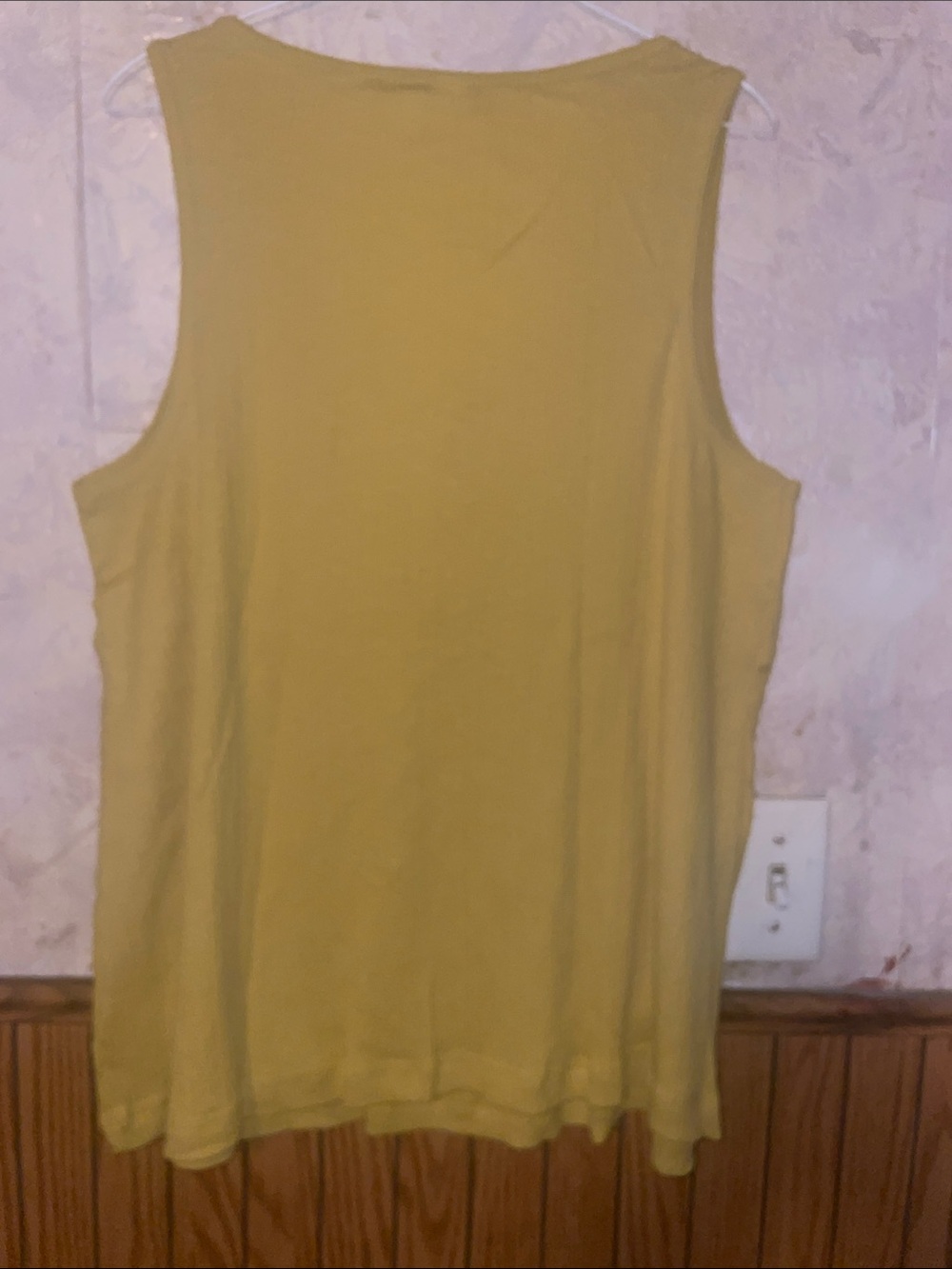 Blue & yellow old navy ribbed tank tops (XL)tall - Picture 5 of 8